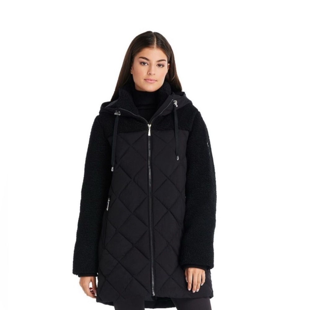 Koolaburra by UGG mixed media puffer coat size XL